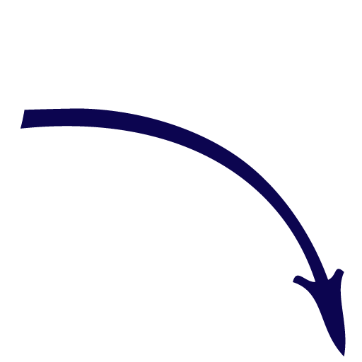 Instagram follow arrow